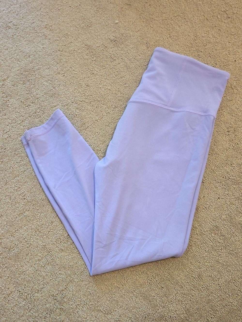 Athleta Elation 7/8 Light Purple High-Waist Leggings